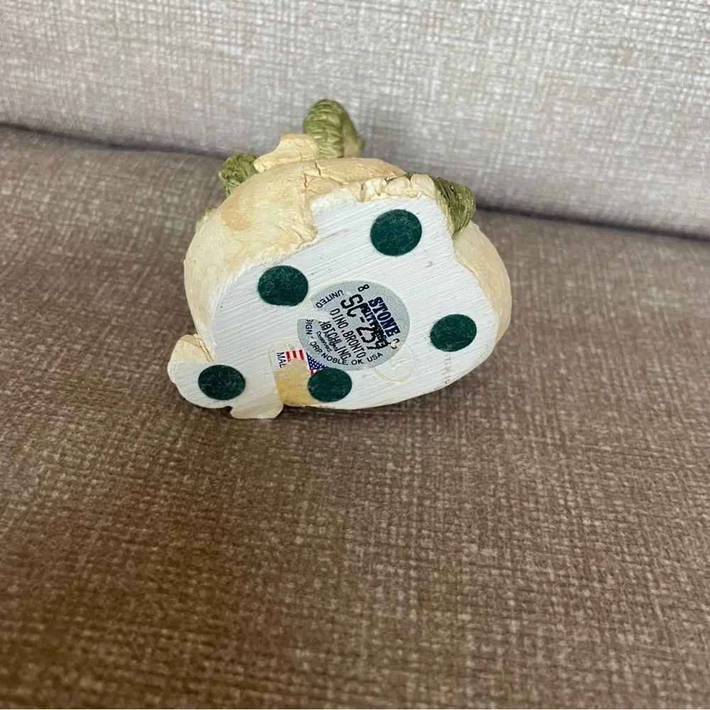Green Reptile Hatching Figurine